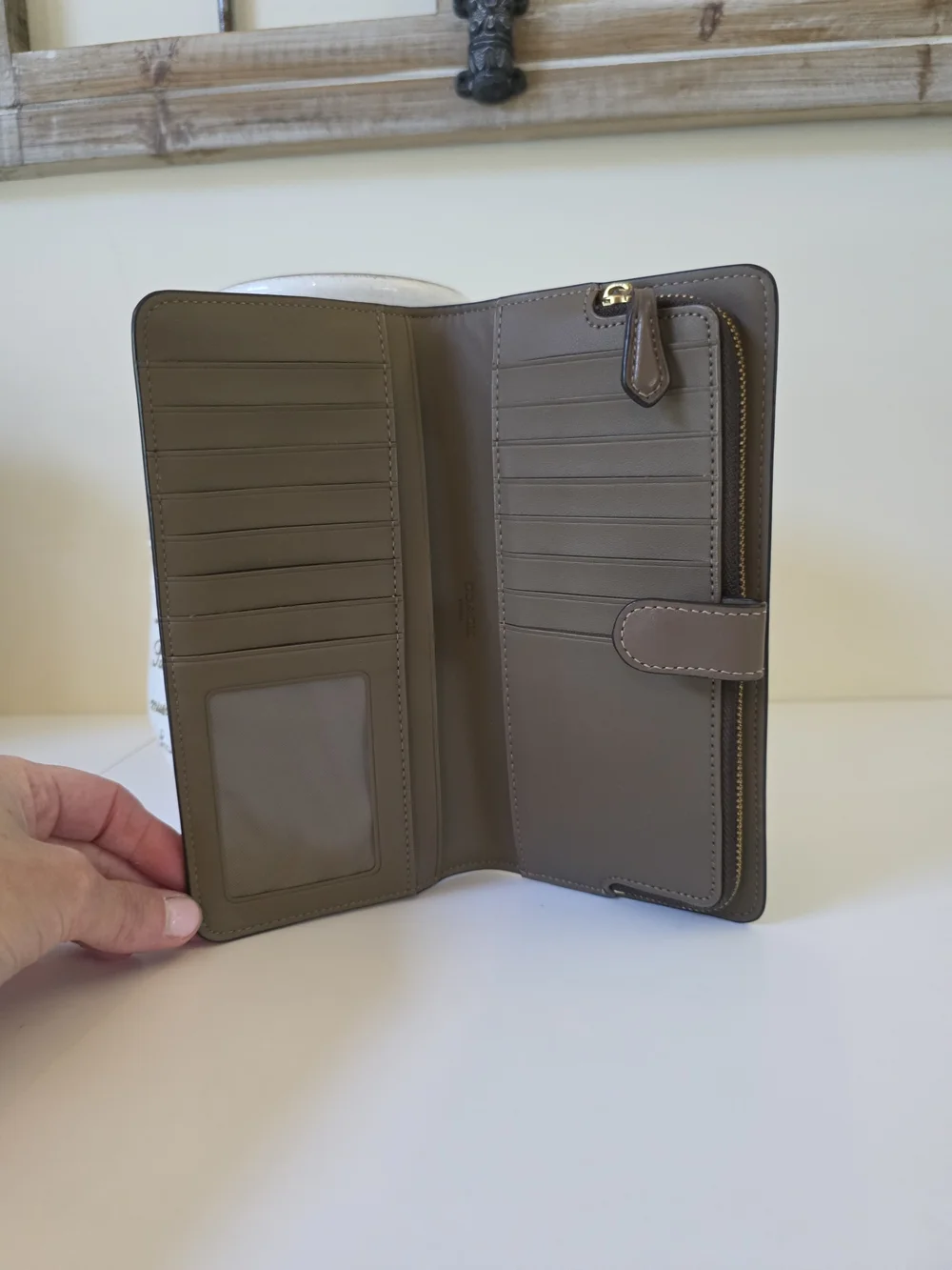 Coach skinny wallet
